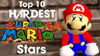 Top 10 "Hardest" Super Mario 64 Stars (Old)