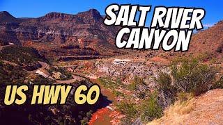 Arizona's Hidden Gem: Salt River Canyon Drive on Highway 60!