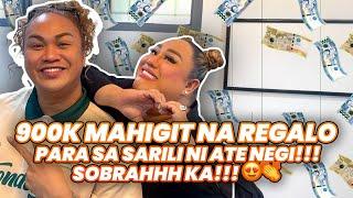 900K MAHIGIT NA REGALO PARA SA SARILI NI ATE NEGI SOBRAHHH KA!!!