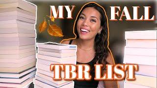 ULTIMATE FALL BOOK RECS: spooky, cozy, mysteries + thrillers on my massive tbr list 