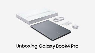 Galaxy Book 4 Pro : Unboxing de portátiles Galaxy AI | Samsung