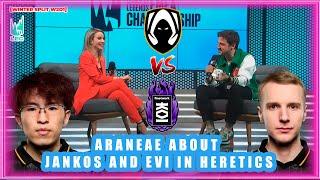 Araneae About Jankos and Evi in Heretics