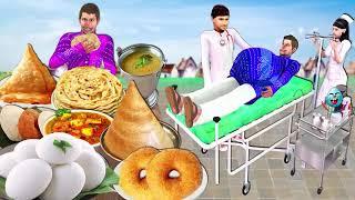 Breakfast Street Food Challenge Tasty Chicken Samosa Idli Dosa Cooking 