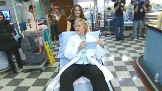 Ellen Visits the Set of 'ER'