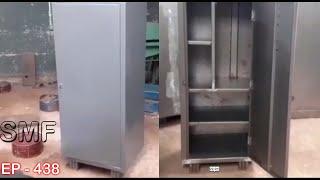 Single door steel almira | iron cupboard | iron bero | steel cupboard | EP.438 | sri maari furniture