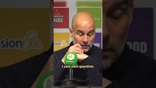 Pep Guardiola Shuts Reporter Down When Asked About Walker  | Metro Sport