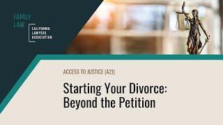 Starting Your Divorce: Beyond the Petition