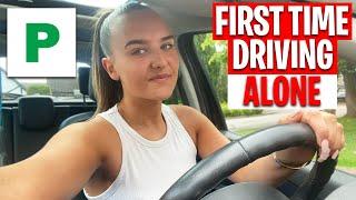 MY FIRST EVER DRIVE WITH ME! *driving alone*