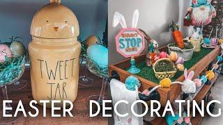 Decorate with me for EASTER | Rae Dunn Finds & easy DIY projects