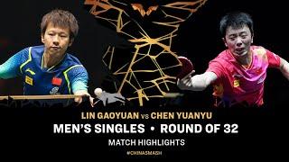 Lin Gaoyuan vs Chen Yuanyu | MS R32 | China Smash 2024