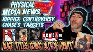 Physical Media News! HUGE Titles GOING OOP! New Announcements & Chase's 4k Targets!