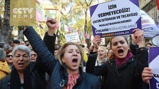 Anger in Turkey over proposed child sex bill