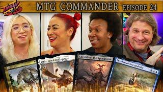 TTJ: The Professor v RebellSon v AGirlNamedRON v Blackneto | MTG Commander Gameplay episode 24