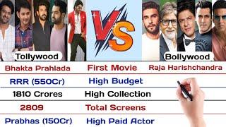 Tollywood vs Bollywood Comparison 2022 | Box Office Collection