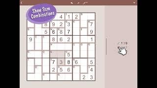 SumSudoku: Killer Sudoku (iPad)