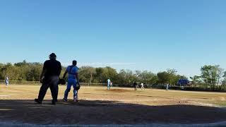 Ulises Nunez Jr. double vs Tx. Jays at Colt 45 Baseball League