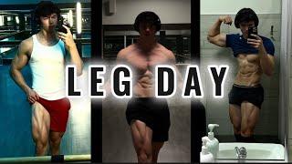 My First Video | Leg Day Vlog