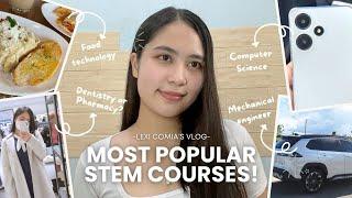 TOP 10 STEM COLLEGE COURSES this 2025! *in demand* #stem  | Lexi Comia (Philippines)