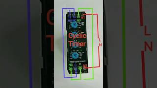 cyclic timer connection circuit with timer #viral #video #shortsfeed #timer #cyclic #rang #sorts #sa