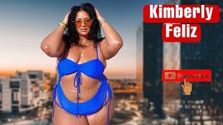 Kimberly Feliz, Beautiful plus size Curvy Fashion Model Clothing Haul | wiki & Bio