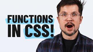 First look at FUNCTIONS in CSS!!! (it's a game changer)