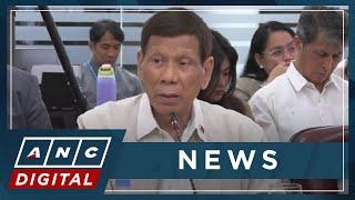 Duterte dares accusers: File case vs. Mans Carpio over drug smuggling allegations | ANC