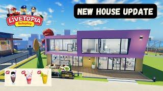 LIVETOPIA NEW HOUSE UPDATE + NEW RECIPES  // UPDATE 186 // Livetopia Roleplay (Roblox)