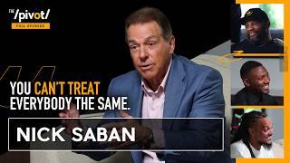 Nick Saban Hall of Fame Coach opens up on his journey & reveals what he’d do differently | The Pivot