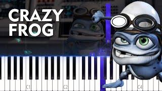 CRAZY FROG - Fácil - Piano Tutorial | Notas Musicales COVER