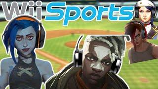 Jinx & Ekko Play Wii Sports Baseball #2