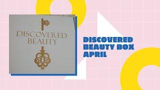 Discovered beauty box April