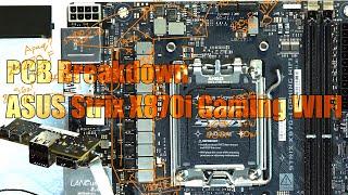 mobo PCB Breakdown: ASUS Strix X870i Gaming WIFI