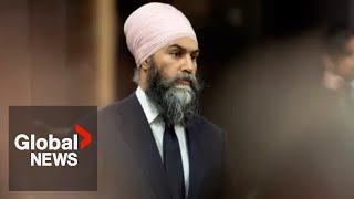 Singh says Canada must ‘shut off’ critical minerals to US to counter Trump | FULL