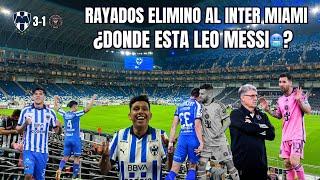 REACCIONANDO RAYADOS VS INTER MIAMI | MESSI NO HIZO NADA | EL MONTERREY SE LUCIO | MERITOS PARA TANO