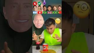 Footballers Healthy Food Challenge #ronaldo #football