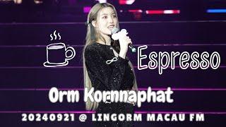 [4K Fancam] Orm Kornnaphat - Espresso @20240921 LingOrm 1st Fan Meeting in Macau