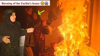 Fariba's house burns down