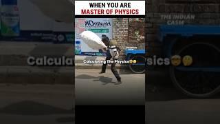 When You are Master of Physics in Real Life | Try at Home  #science #experiment #funny #shorts