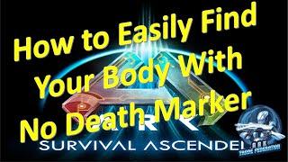 How to Easily Find Your Body with No Death Marker | Ark: Survival Ascended