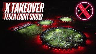 XTAKEOVER TESLA LIGHT SHOW