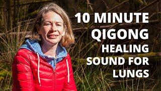 10 Minute Qigong | Healing Sound For Lungs | Qigong For Beginners