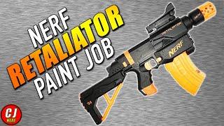 How To Spray Paint Your Nerf Gun - Retaliator