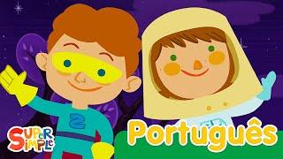 Toc Toc, É Halloween (Parte 2) | Canções Infantis | Super Simple Português