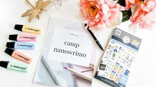 Camp NaNoWriMo || April 2022, New Free Workbook Download