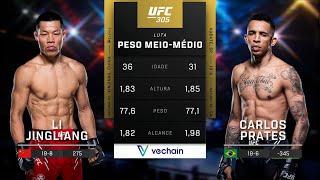 Li Jingliang x Carlos Prates | LUTA COMPLETA | UFC Vegas 100