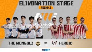 THE MONGOLZ vs HEROIC - PWE Shanghai Major 2024 - Elimination stage - Day 2 - MN cast