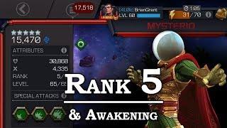 Mysterio Rank Up - Rank 5 + Awakening | Marvel Contest of Champions