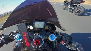 Full Carbon Fiber Panigale V4R Max Speed!