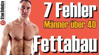 Fettabbau ab 40 - 7 Fehler die Männer über 40 unbedingt vermeiden sollten!