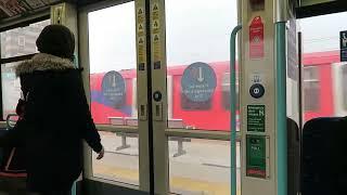 Docklands Light Railway (DLR) Ride: Westferry to Bank 11 March 2022